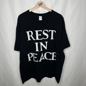 Playboi Carti YVL Opium Rest in Peace Die Lit Whole Lotta Red Tour Merch Tee XXL